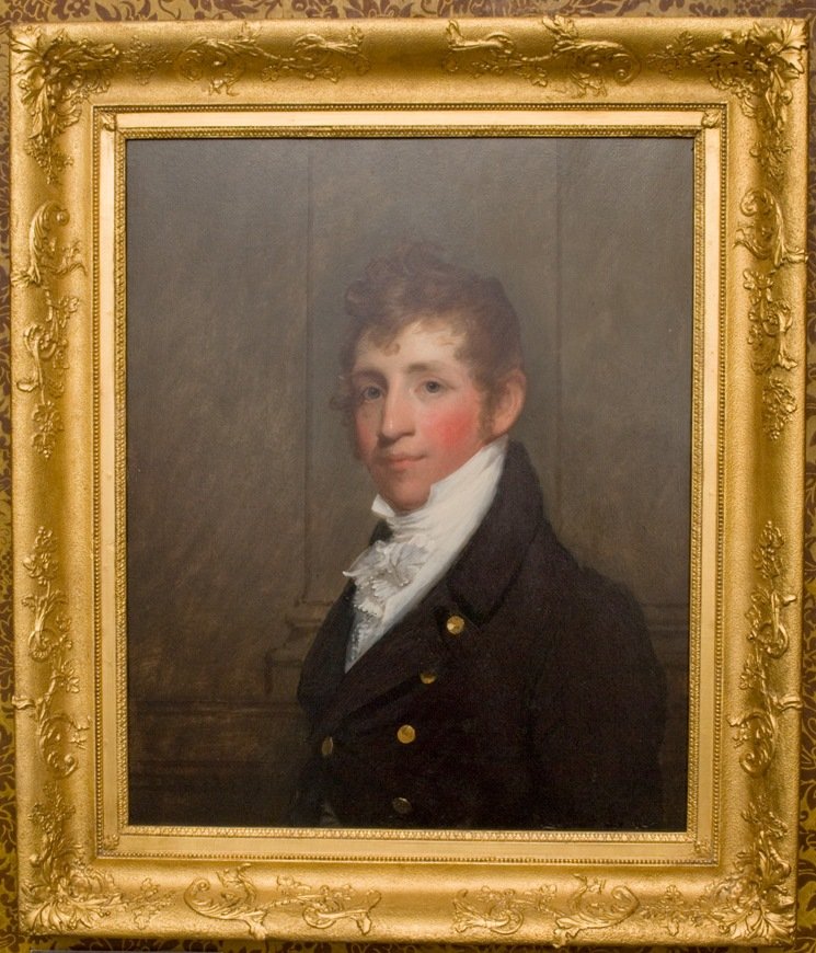 Oil painting portrait of Nathan Appleton by Gilbert Stuart