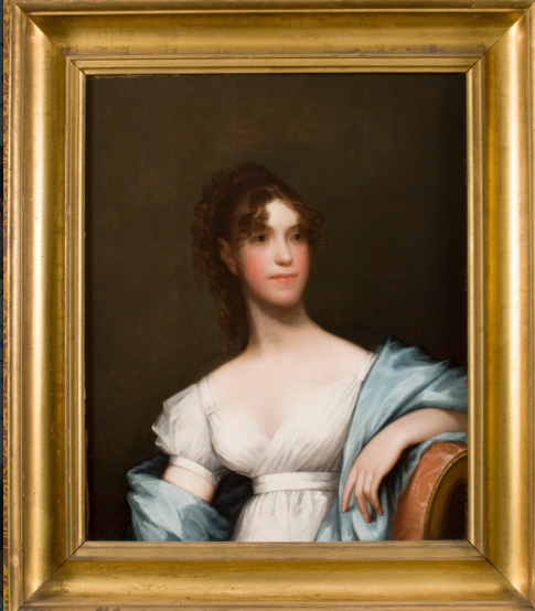Oil painting portrait of Maria Appleton